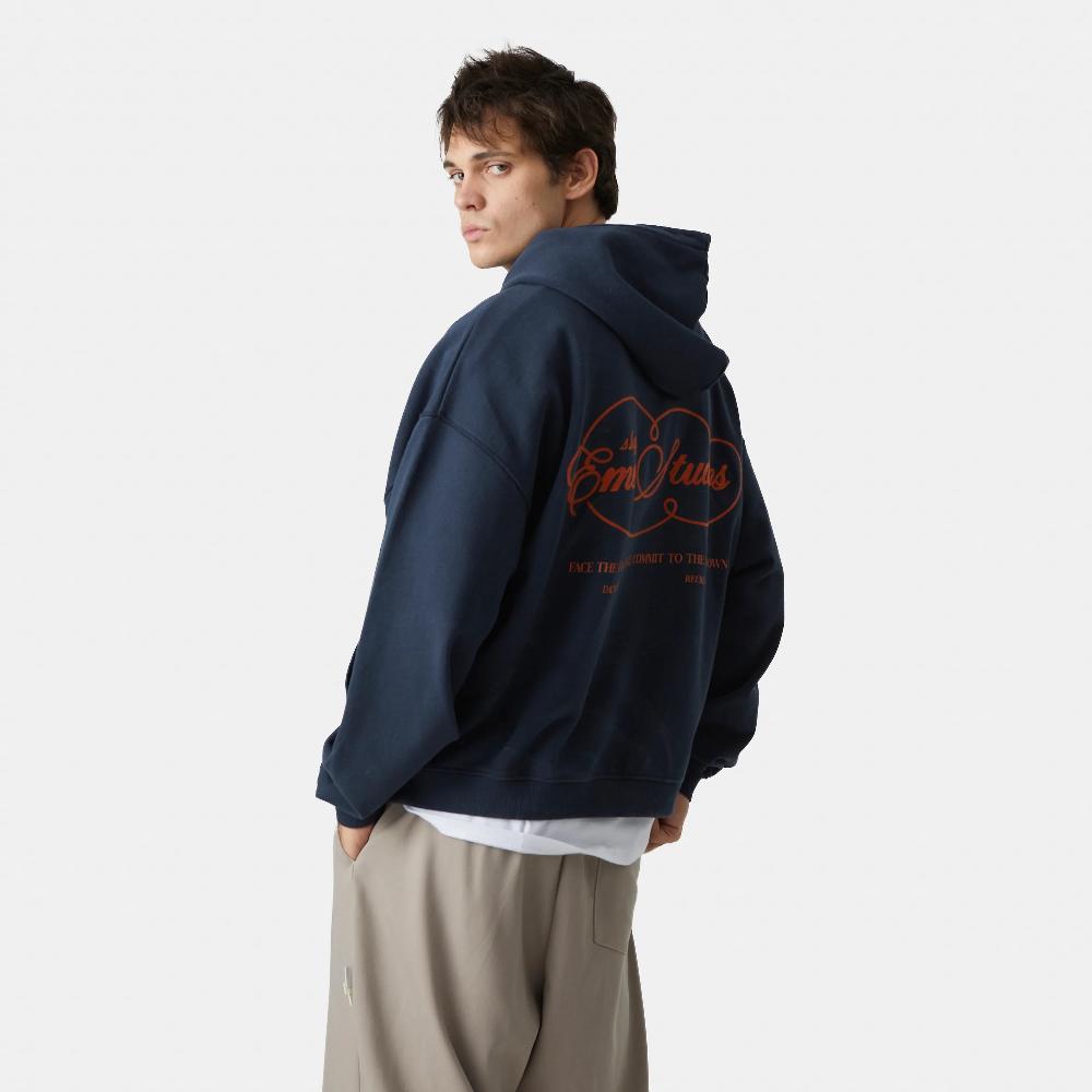 Eme Courageous Navy Oversized Hoodie COMPRAR AHORA