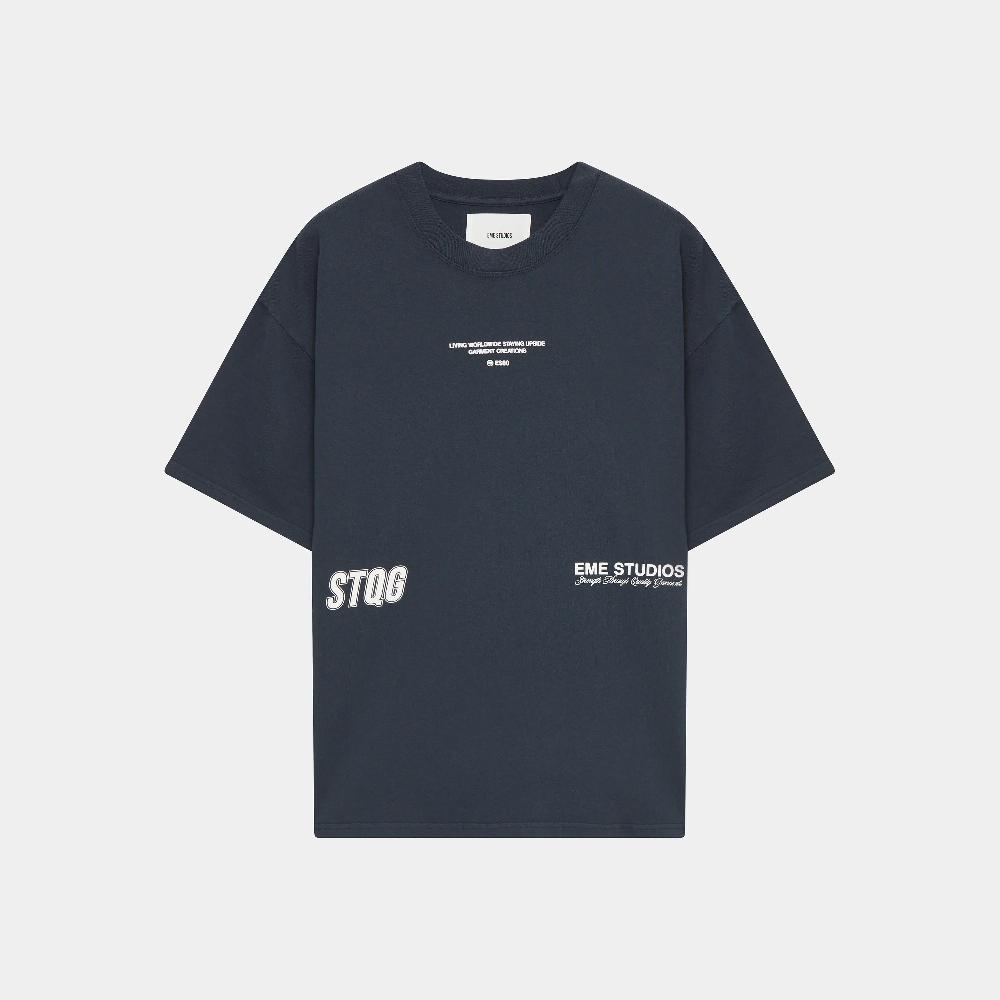 Eme Jack Navy Oversized Tee ÚLTIMAS EDICIONES