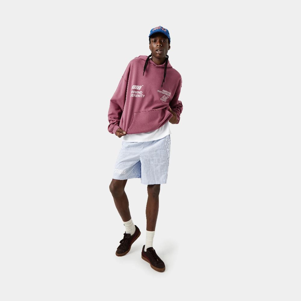 Eme Serenity Burgundy Oversized Hoodie Promoción por tiempo limitado