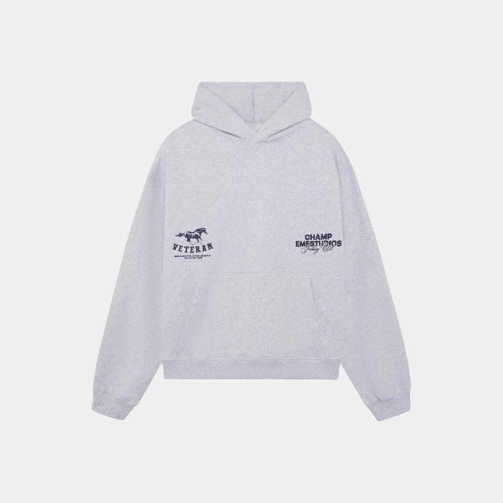 Eme Horse Heather Grey Oversized Hoodie Solo queda un día