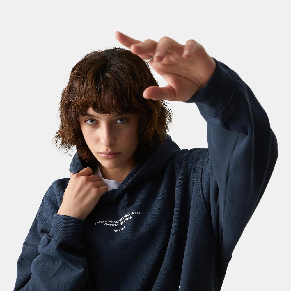 Eme Jack Navy Oversized Hoodie Liquidación