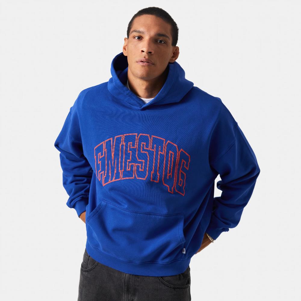 Eme Infinite Blue Oversized Hoodie Envío internacional gratuito