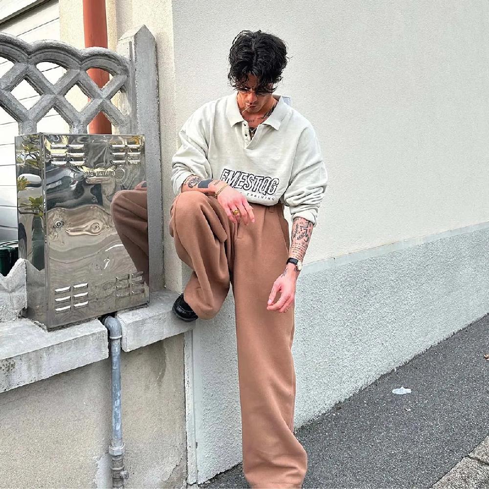 Eme Mesh Off Sand Polo Hoodie Descuentos del mes