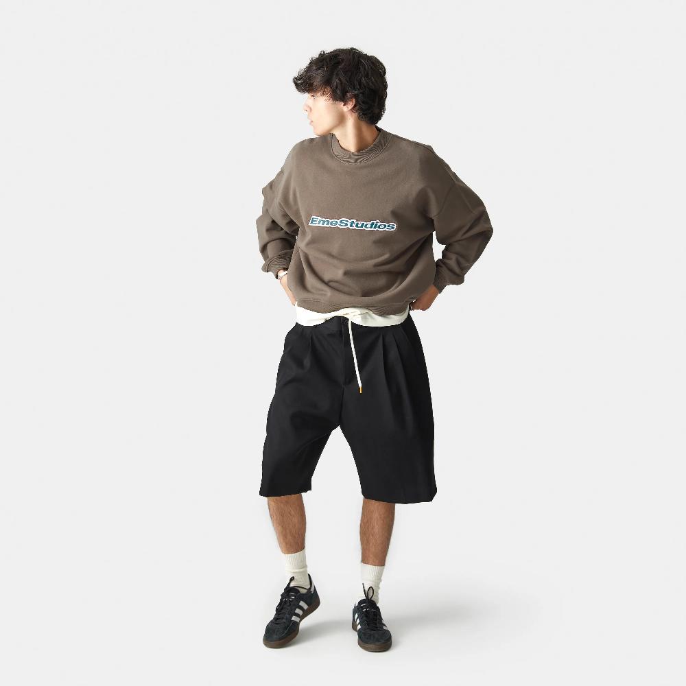 Eme Whatever Muddy Brown Mockneck Ofertas especiales