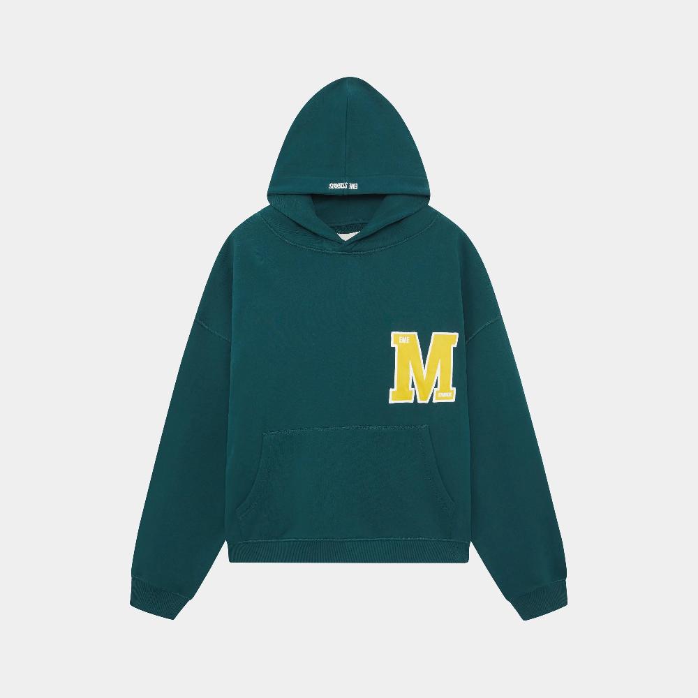 Eme Wrap Up Petrol Oversized Hoodie En línea