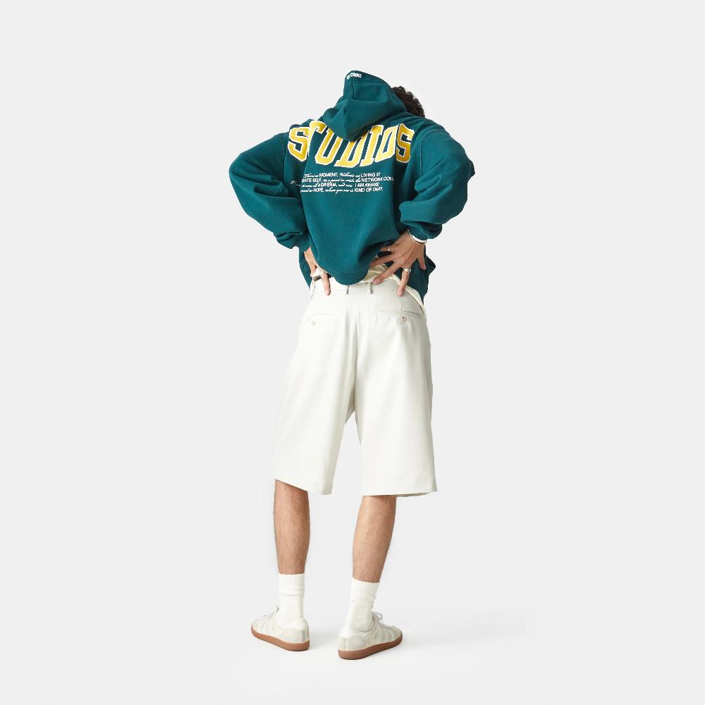 Eme Wrap Up Petrol Oversized Hoodie En línea
