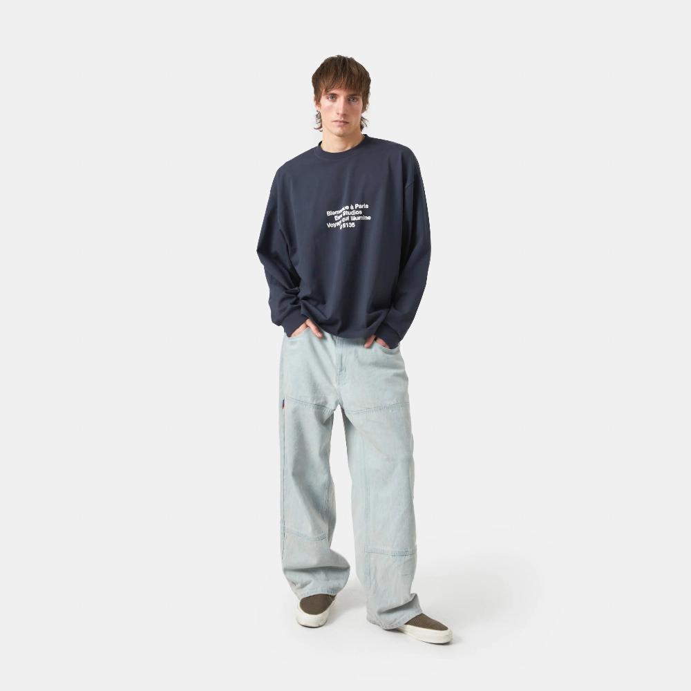 Eme Bastille Navy Long Sleeve Rebajas baratas