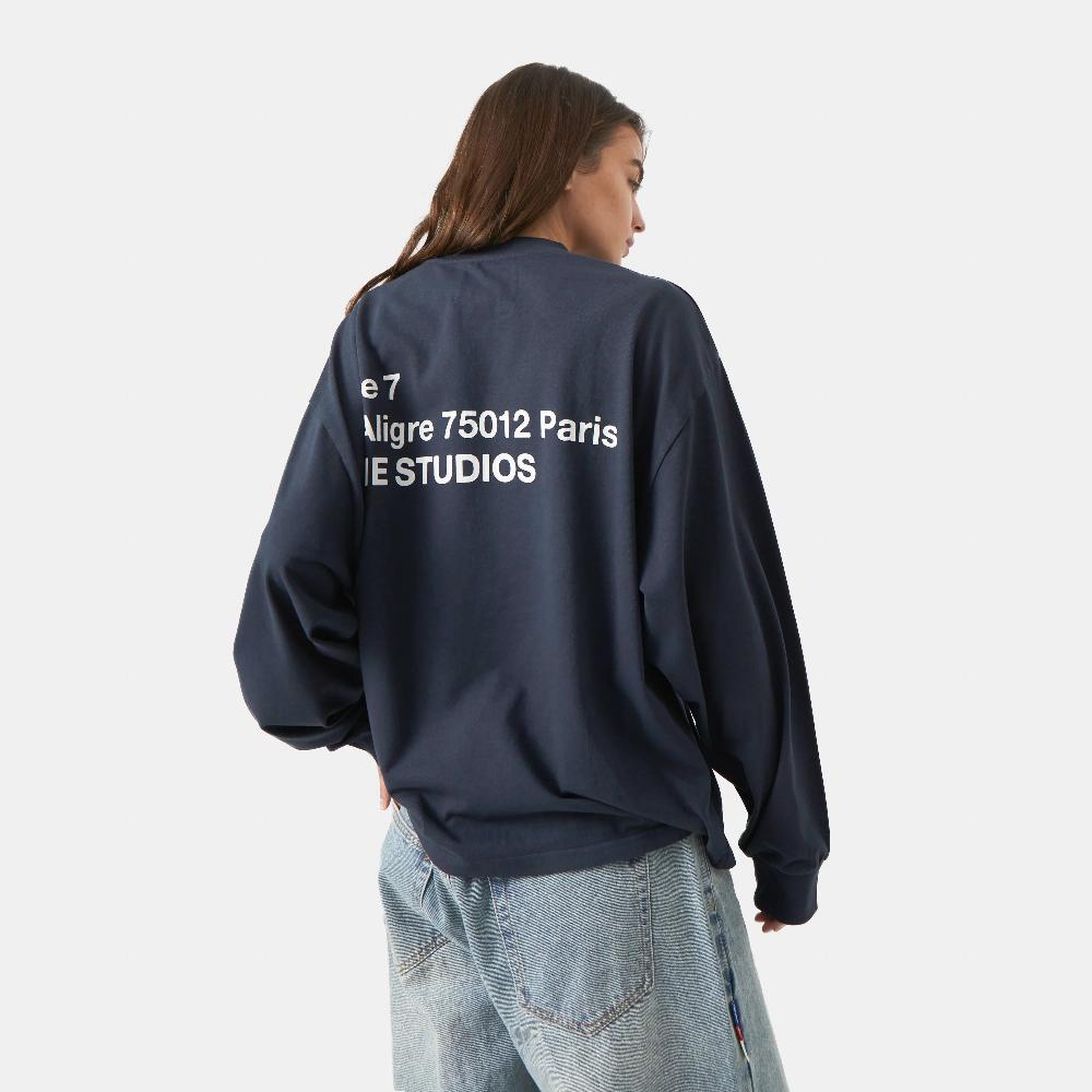 Eme Bastille Navy Long Sleeve Rebajas baratas