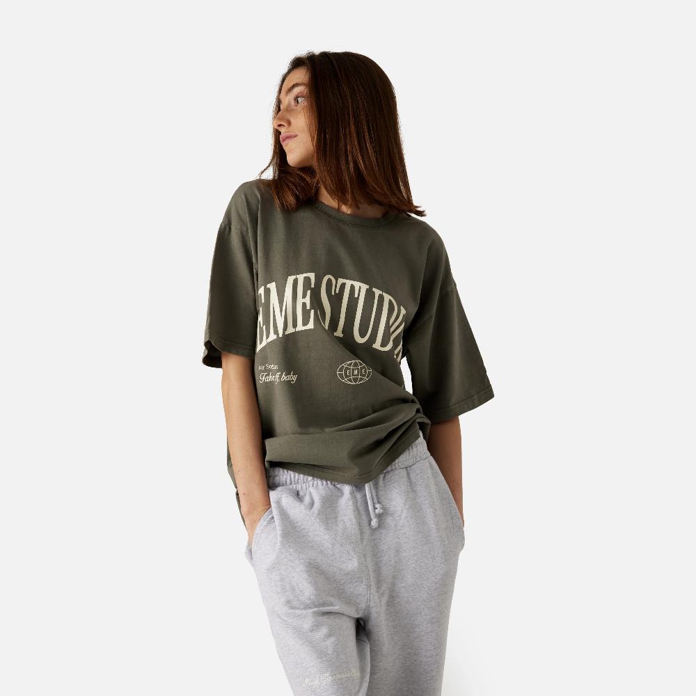 Eme Airline Laurel Oversized Tee Liquidación