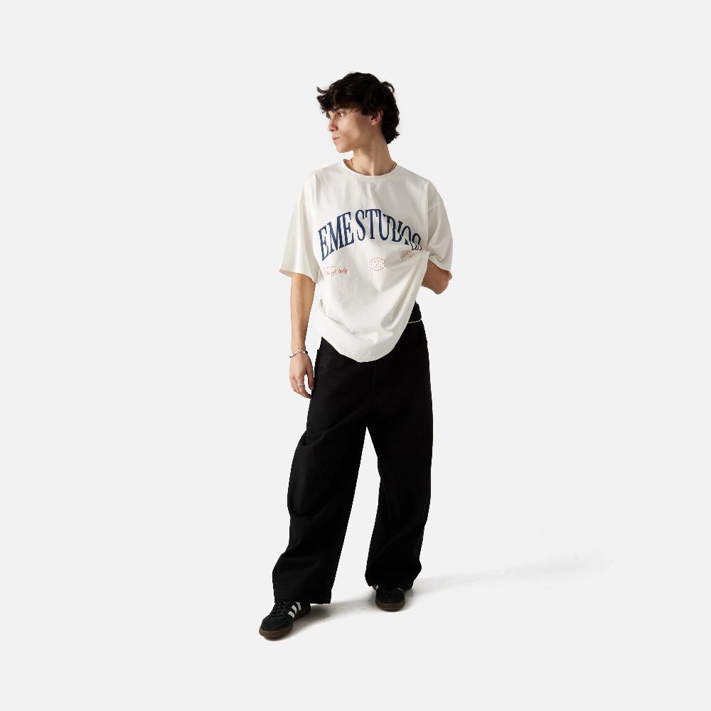 Eme Airline Cream Oversized Tee Envío gratis