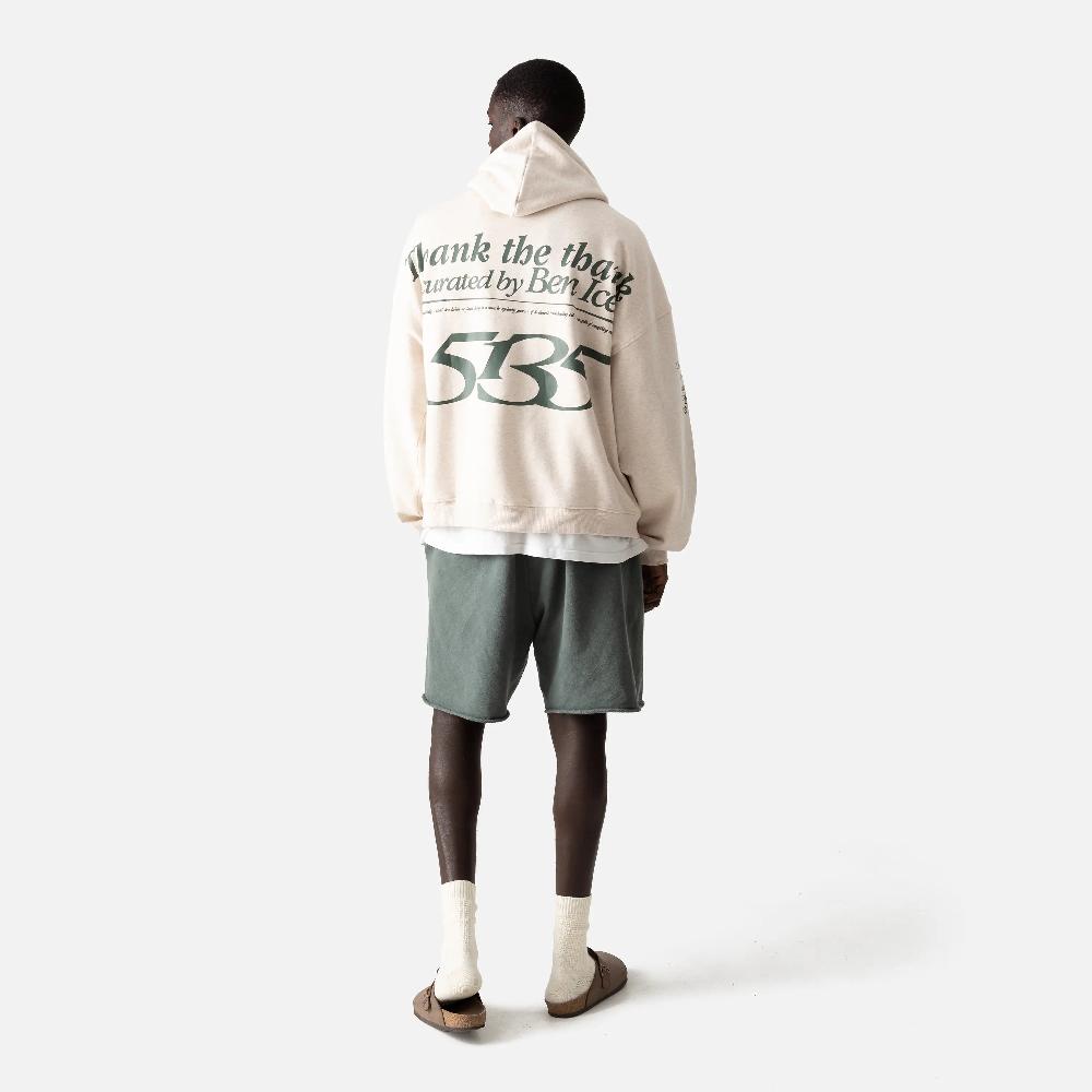 Eme 5135 Off Sand Oversized Hoodie Últimos 2 días