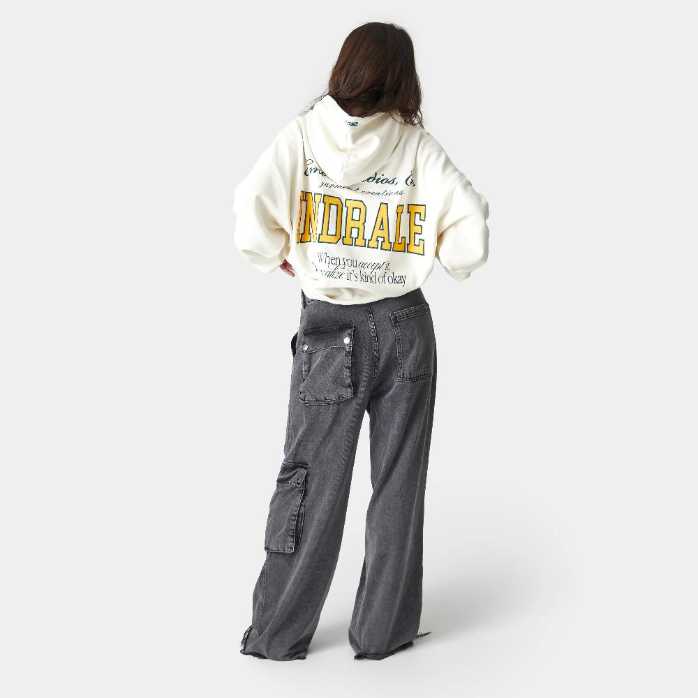 Eme Acceptance Off Sand Oversized Hoodie Precio de fábrica