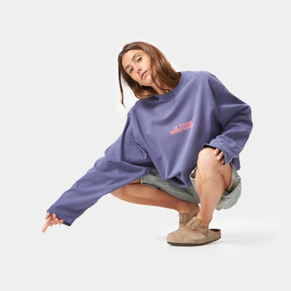 Eme Adore Indigo Long Sleeve Envío internacional gratuito