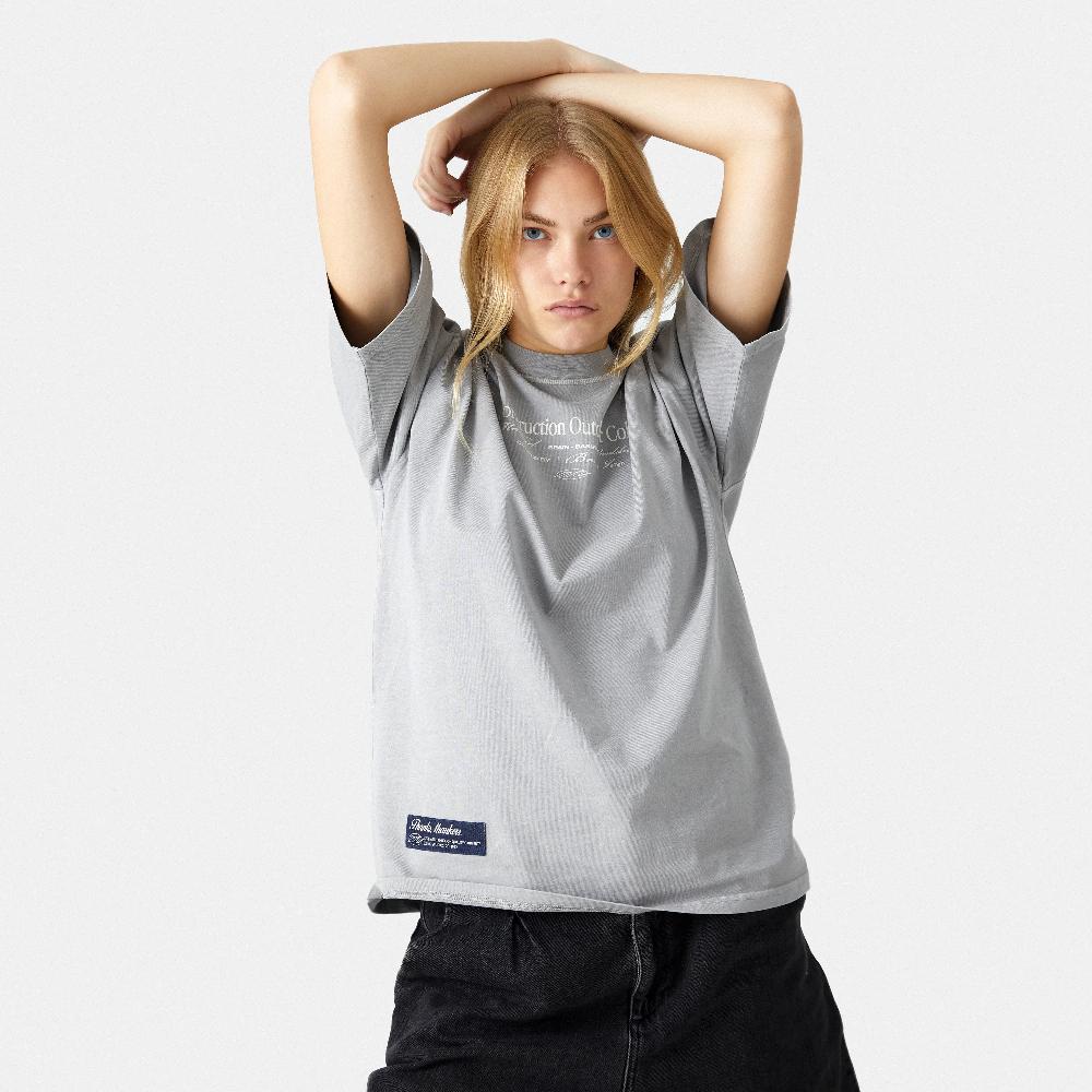 Eme Construction Stone Oversized Tee Última moda