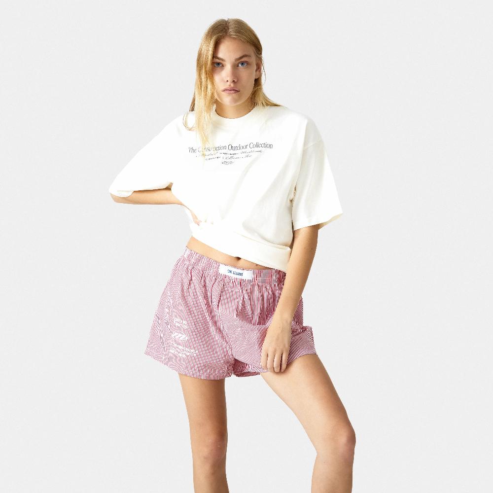 Eme Construction Off Sand Oversized Tee Descuento por venta flash