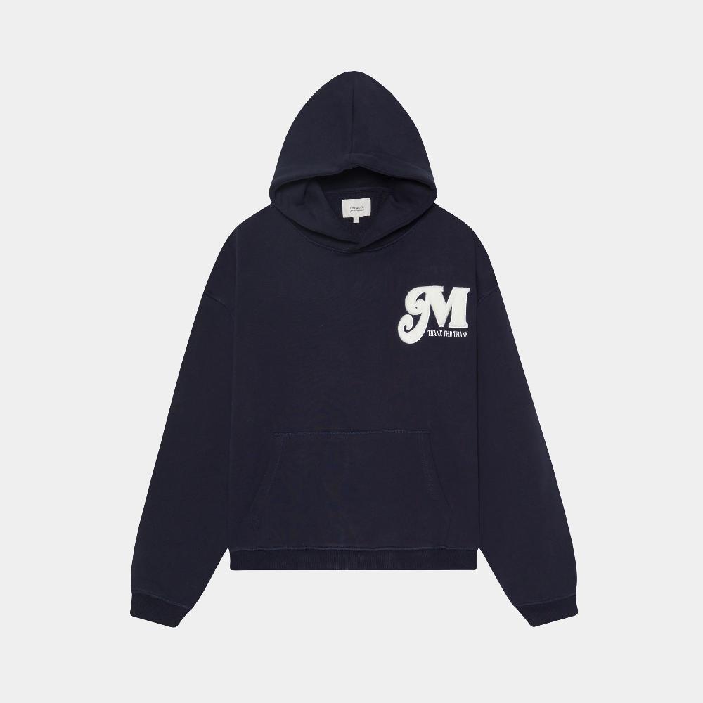 Eme Nexus Dark Navy Oversized Hoodie Ofertas especiales