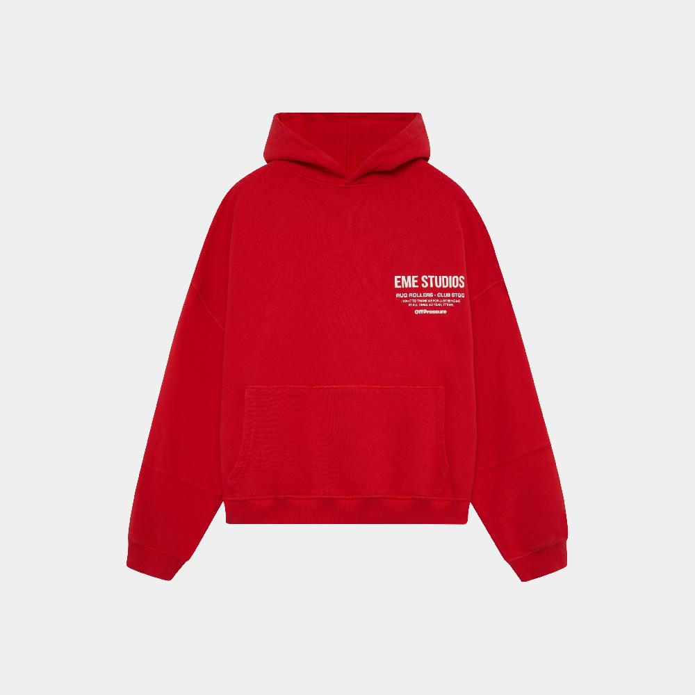 Eme Off Pressure Ruby Oversized Hoodie Venta caliente