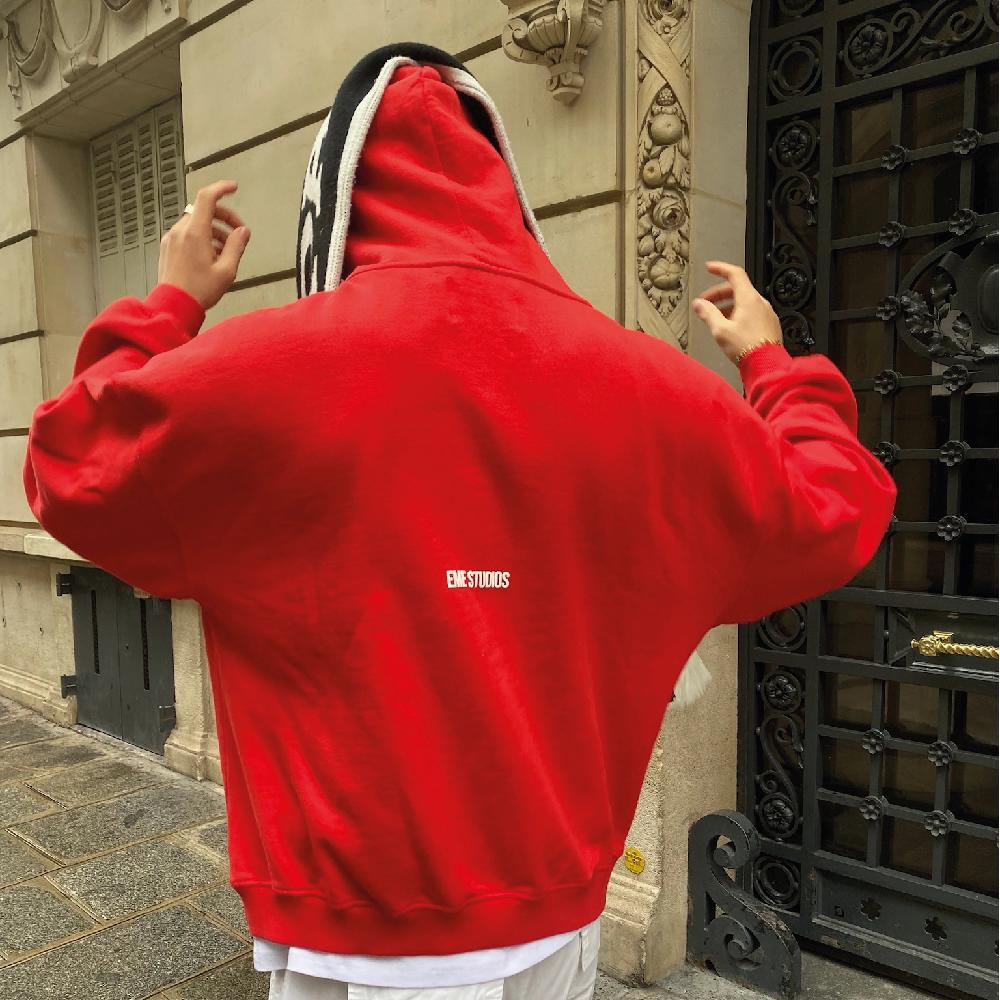 Eme Off Pressure Ruby Oversized Hoodie Venta caliente