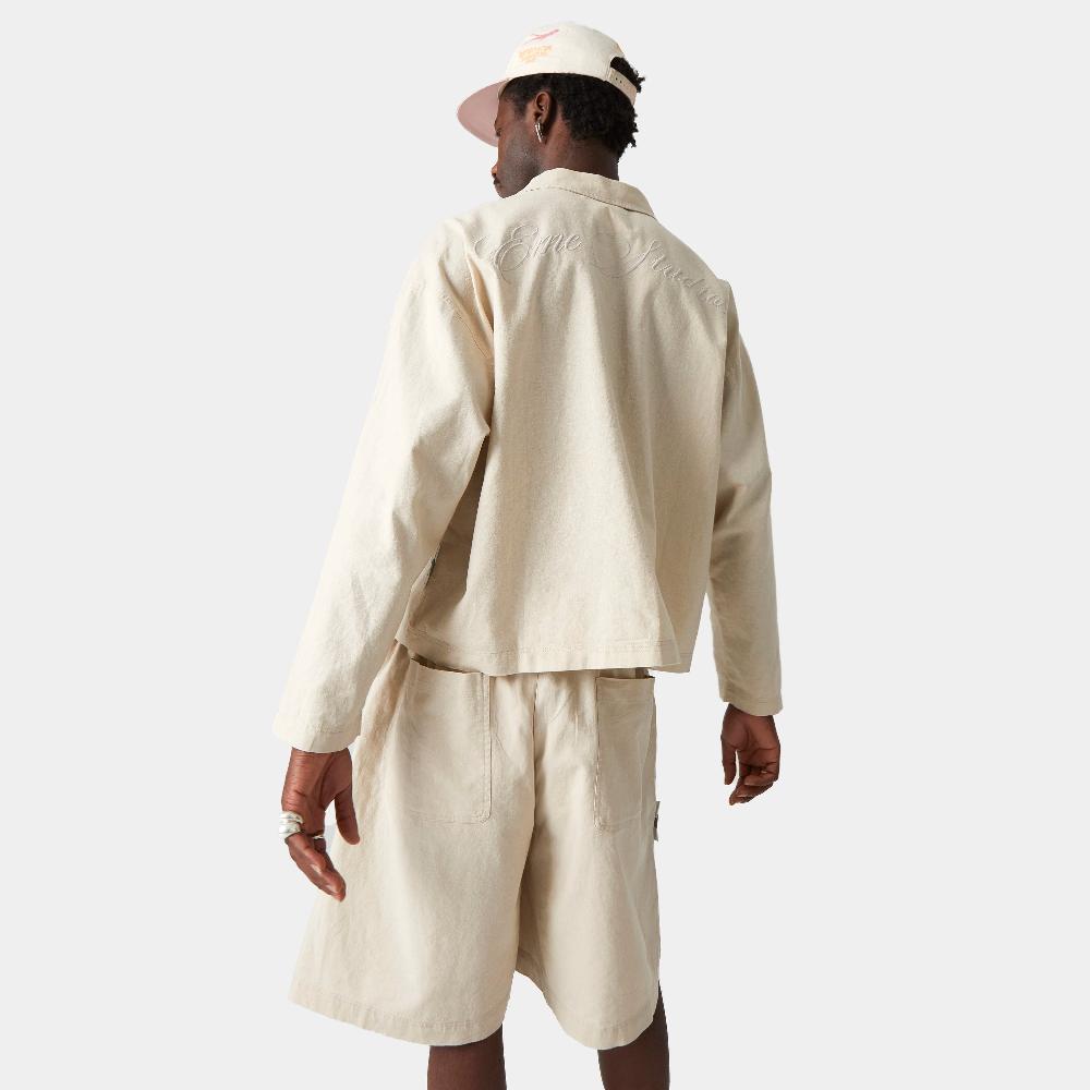 Eme Quarry Off Sand Linen Shorts Rebajas baratas