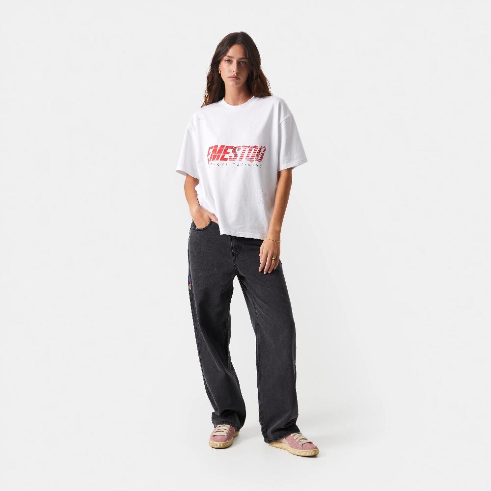 Eme Shove Pearl Oversized Tee Mejor oferta