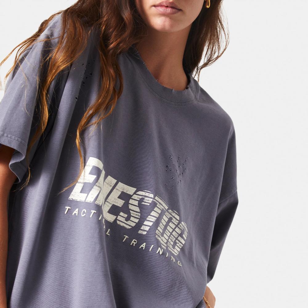 Eme Shove Deep Sea Oversized Tee Rebajas online