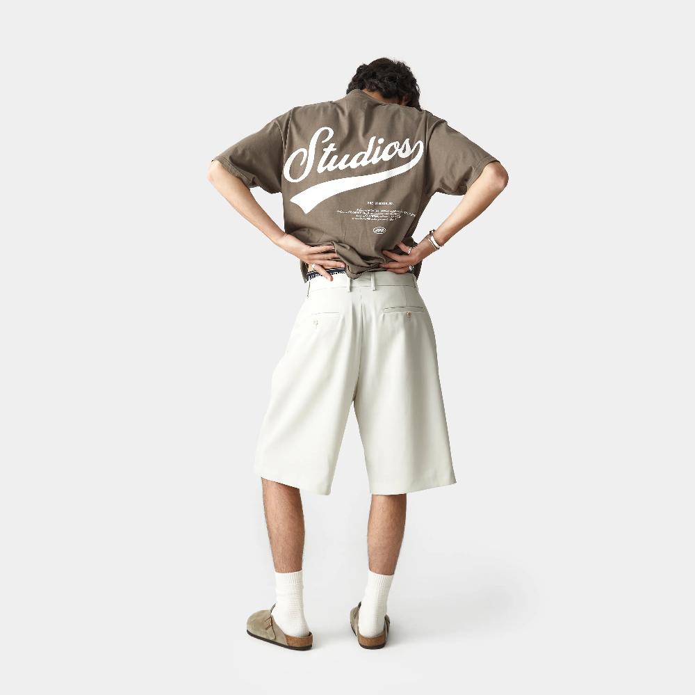 Eme High School Muddy Brown Oversized Tee Superdescuento