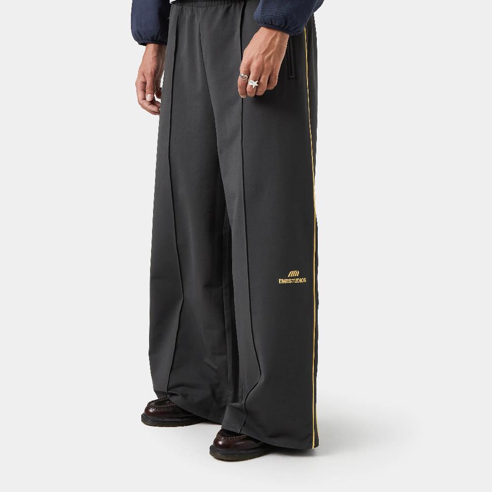 Eme Somm Pleat Grey Baggy Sweatpants Grandes descuentos
