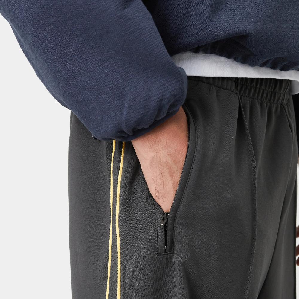 Eme Somm Pleat Grey Baggy Sweatpants Grandes descuentos