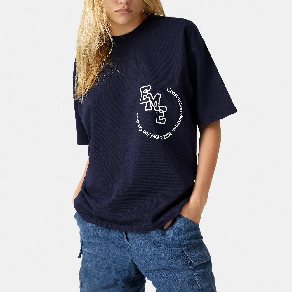 Eme Insider Navy Oversized Tee En oferta