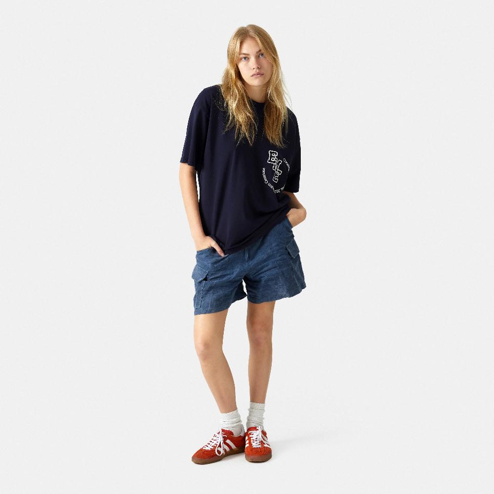 Eme Insider Navy Oversized Tee En oferta