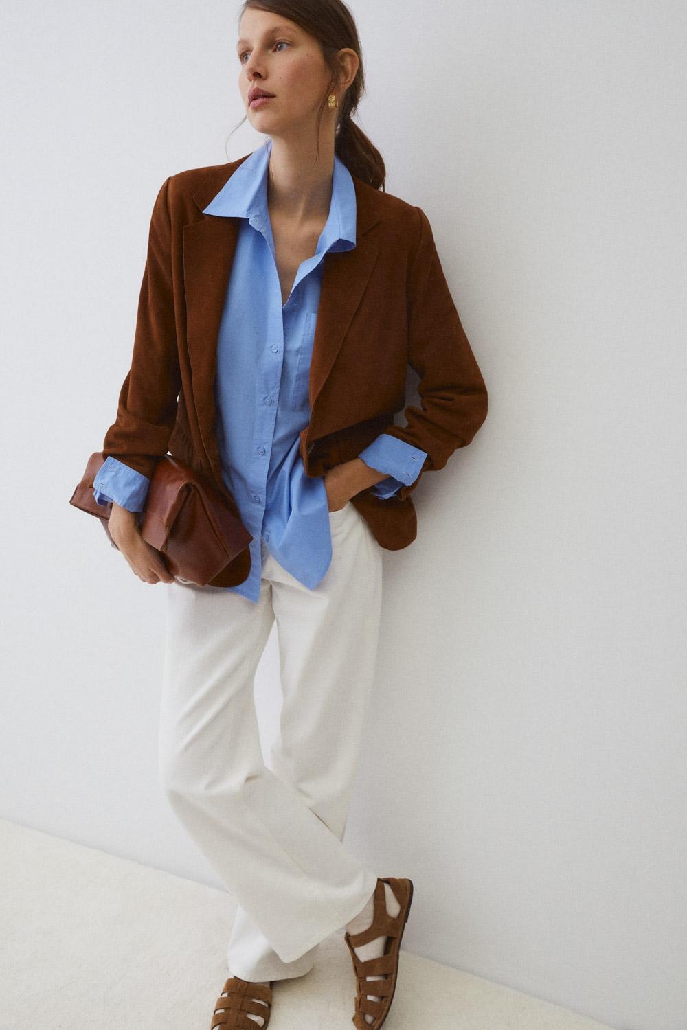 Eseoese BLAZER SUEDE BIRKIN Precios de Black Friday