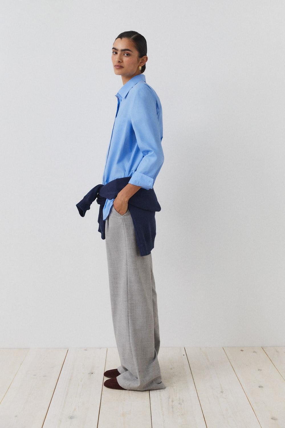 Eseoese CAMISA ALGODÓN OVERSIZE Rebajas de fin de temporada