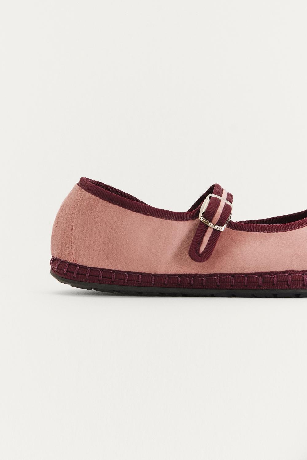 Eseoese ZAPATO TERCIOPELO MARY JANE Venta caliente
