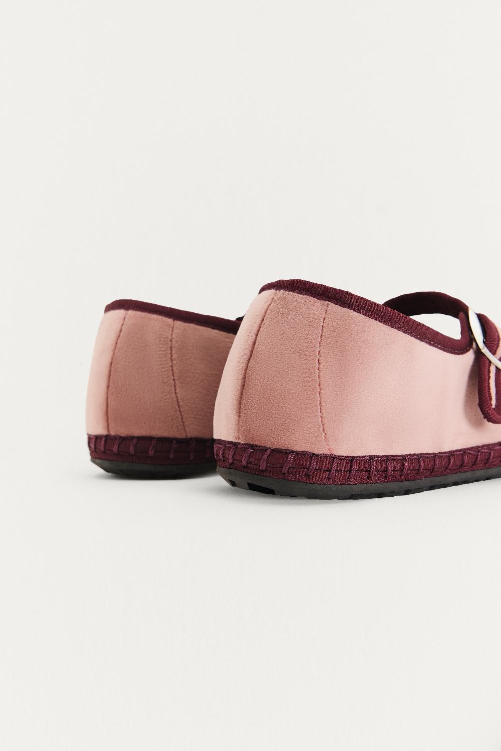 Eseoese ZAPATO TERCIOPELO MARY JANE Venta caliente
