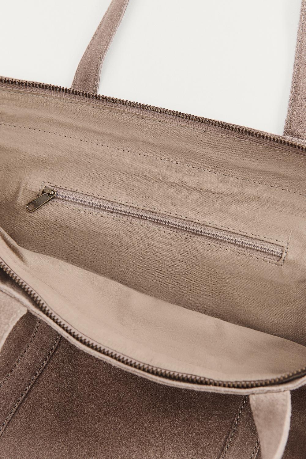 Eseoese BOLSO SHOPPER SUEDE Promoción por tiempo limitado