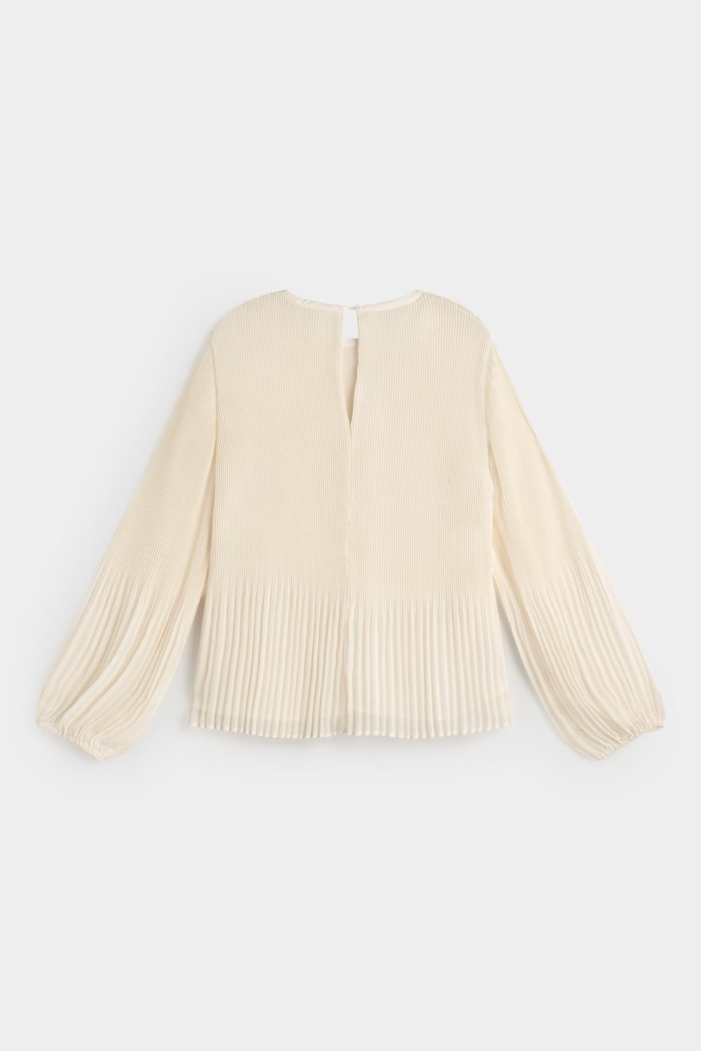 Eseoese BLUSA PLISADA FILIPA Grandes descuentos