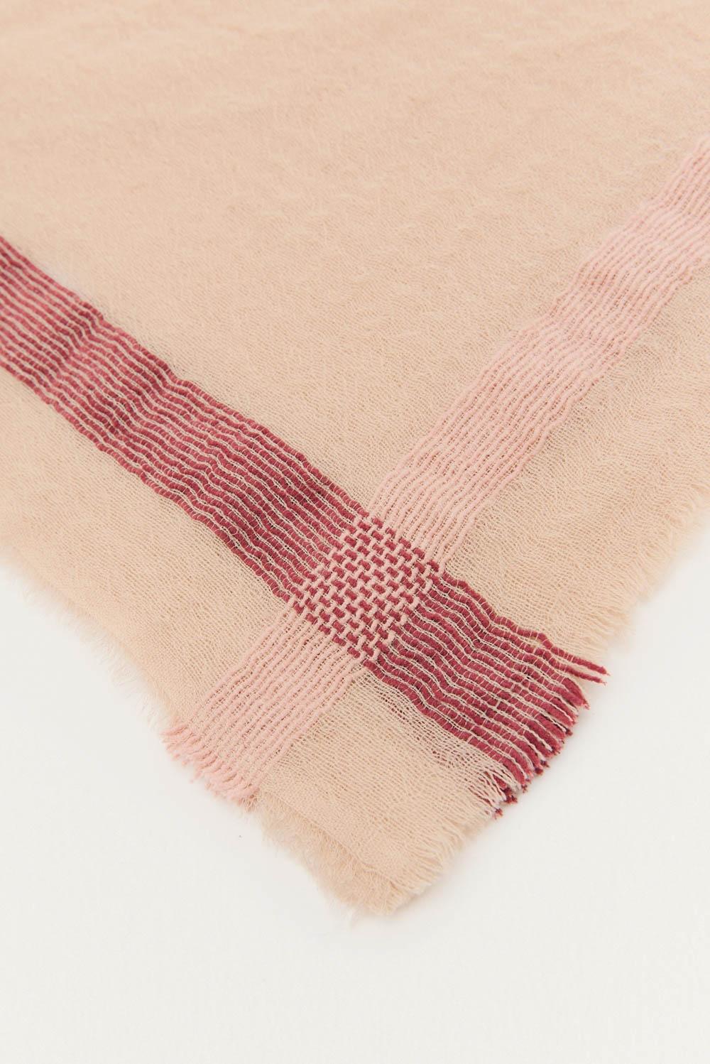 Eseoese PAÑUELO LANA WOOL CHECK Ofertas especiales