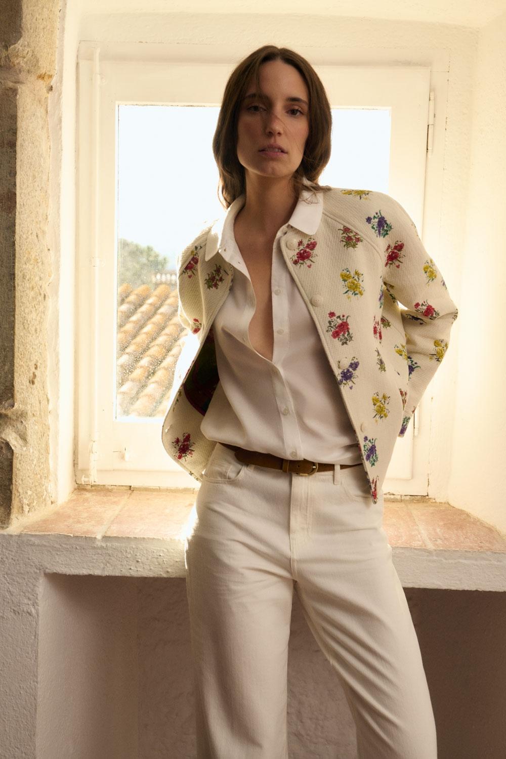 Eseoese CHAQUETA ESTAMPADA EDITH Rebajas baratas