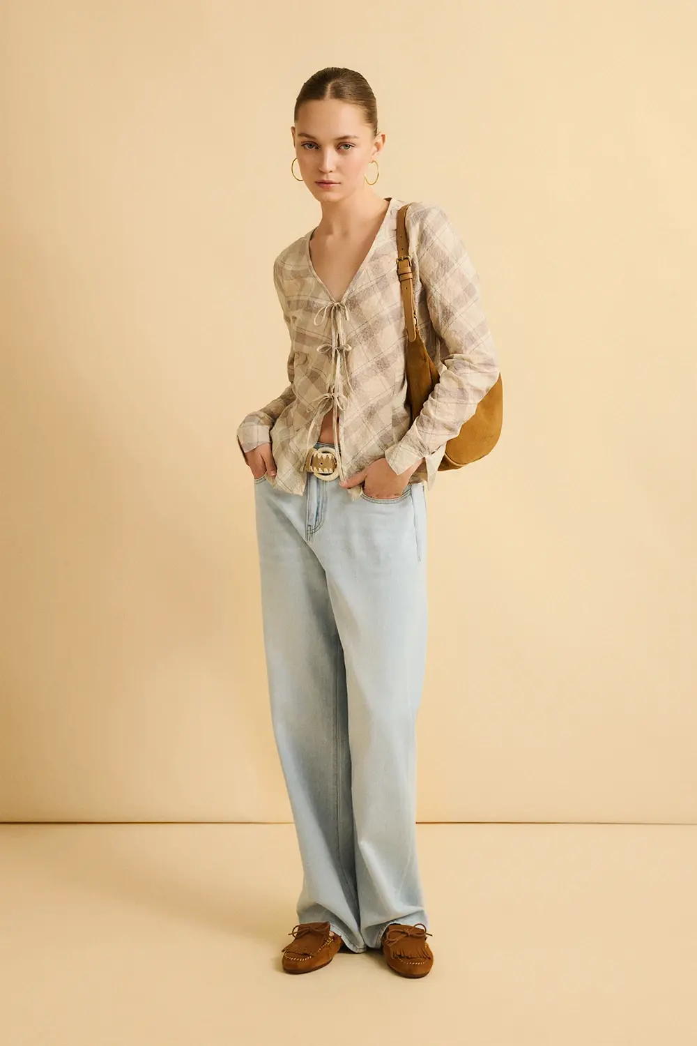 Eseoese CAMISA CUADROS KENDALL Envío internacional gratuito