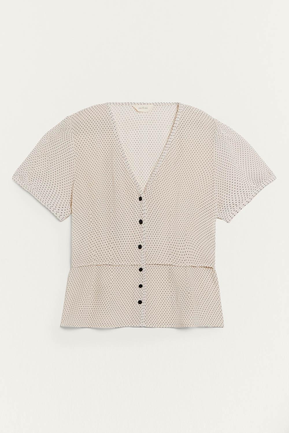 Eseoese CAMISA TOPOS LOREN Libre de impuestos
