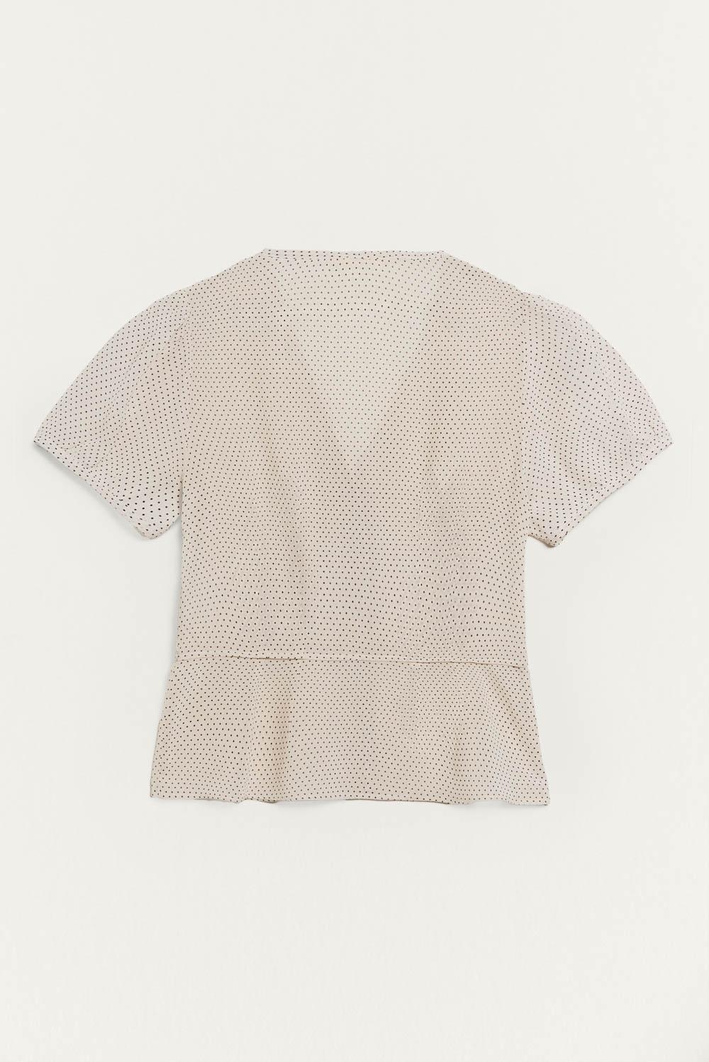 Eseoese CAMISA TOPOS LOREN Libre de impuestos