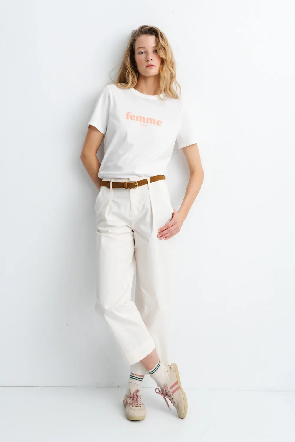 Eseoese CAMISETA ALGODÓN FEMME Limitado a 3 días