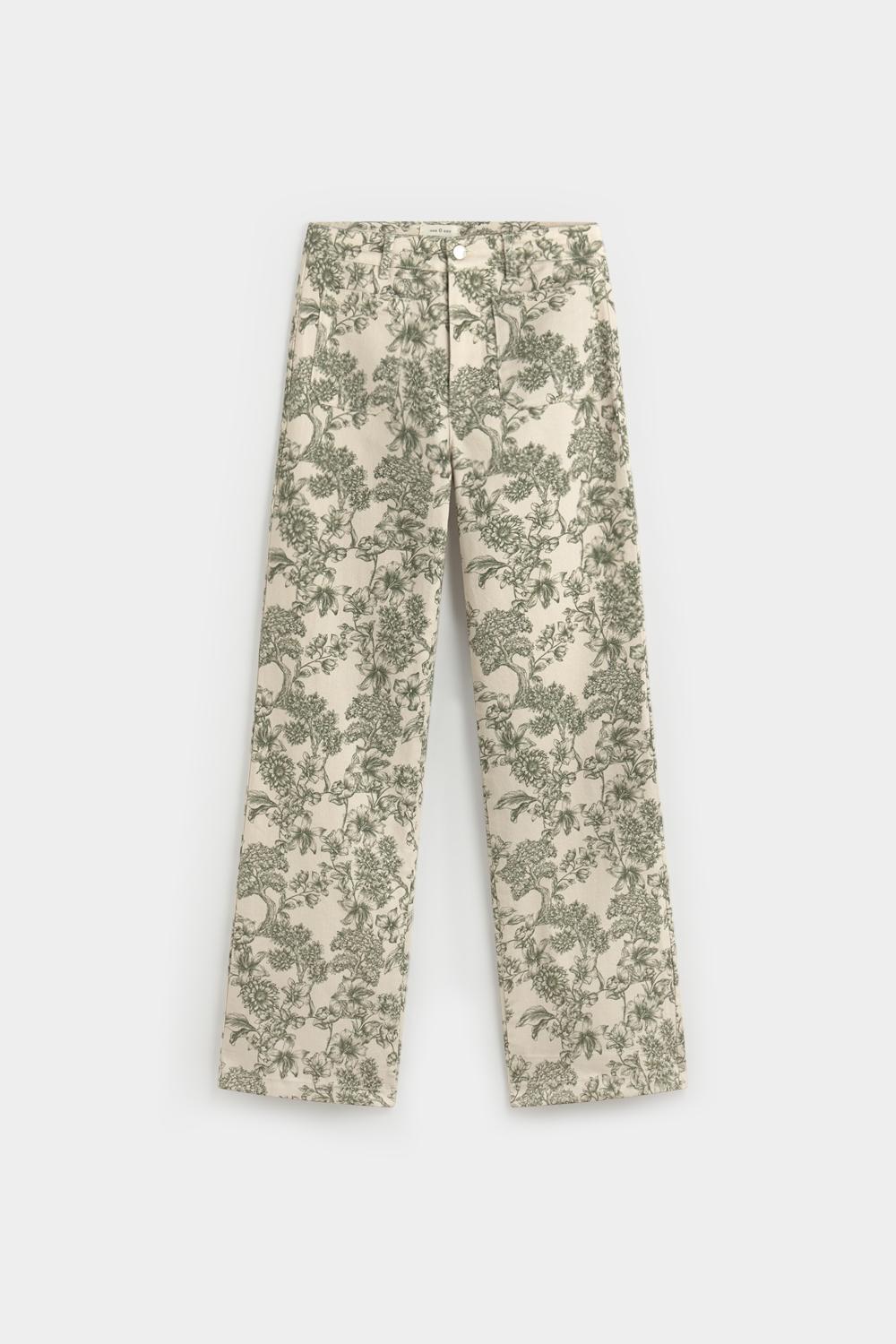 Eseoese PANTALÓN TOILE DE JOUY Ventas relámpago