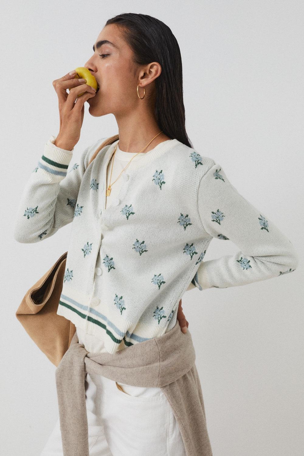 Eseoese CÁRDIGAN JACQUARD RENOIR Oferta especial