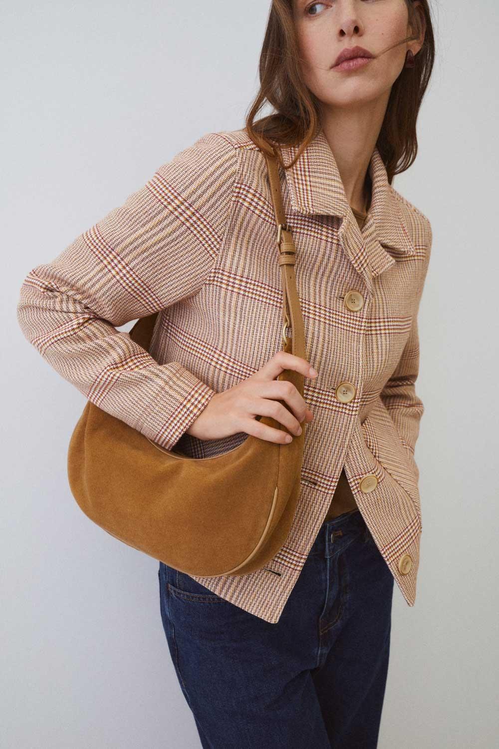 Eseoese CHAQUETA CUADROS SYLVIE Ofertas especiales