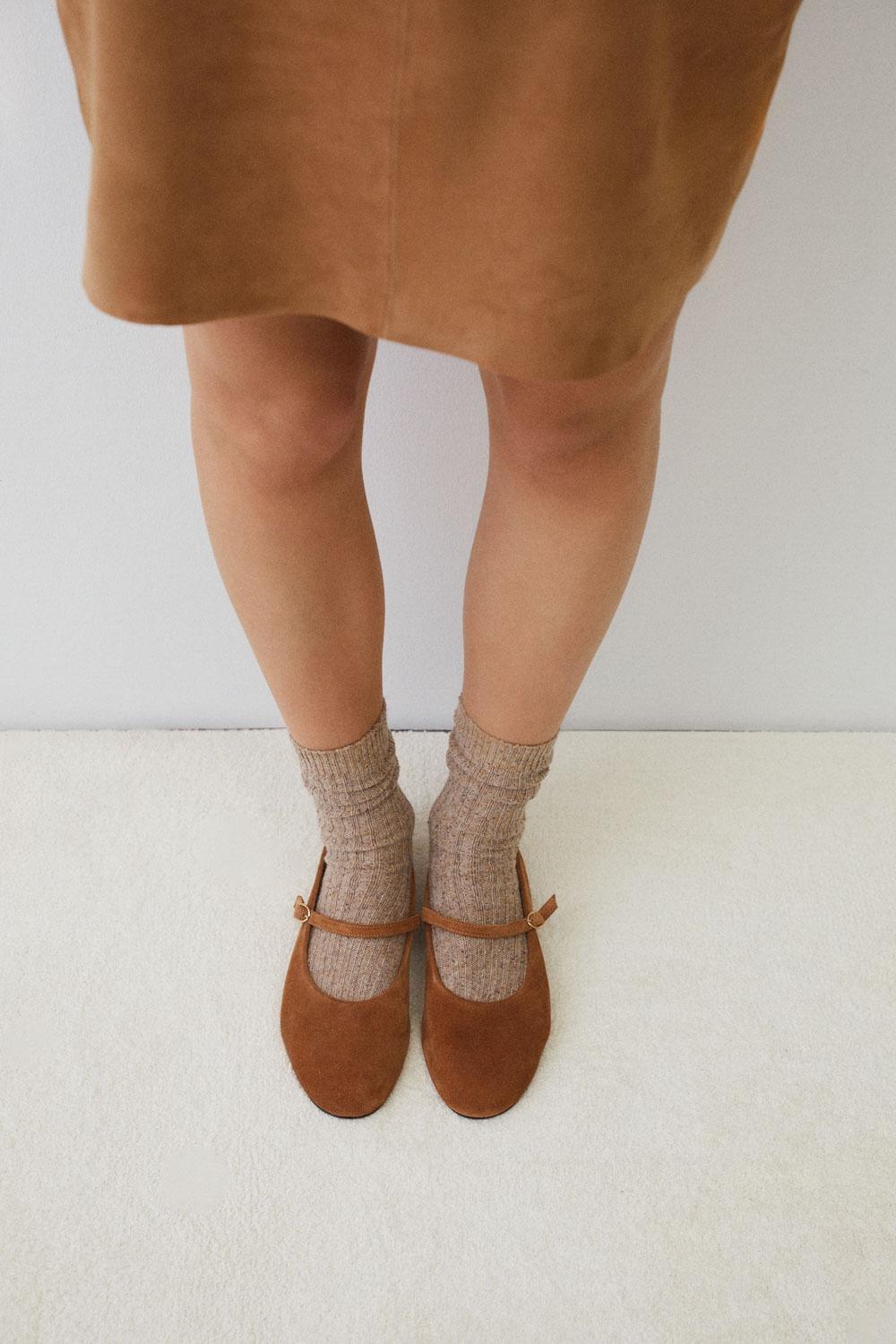 Eseoese FALDA MIDI SUEDE DYLAN Rebajas
