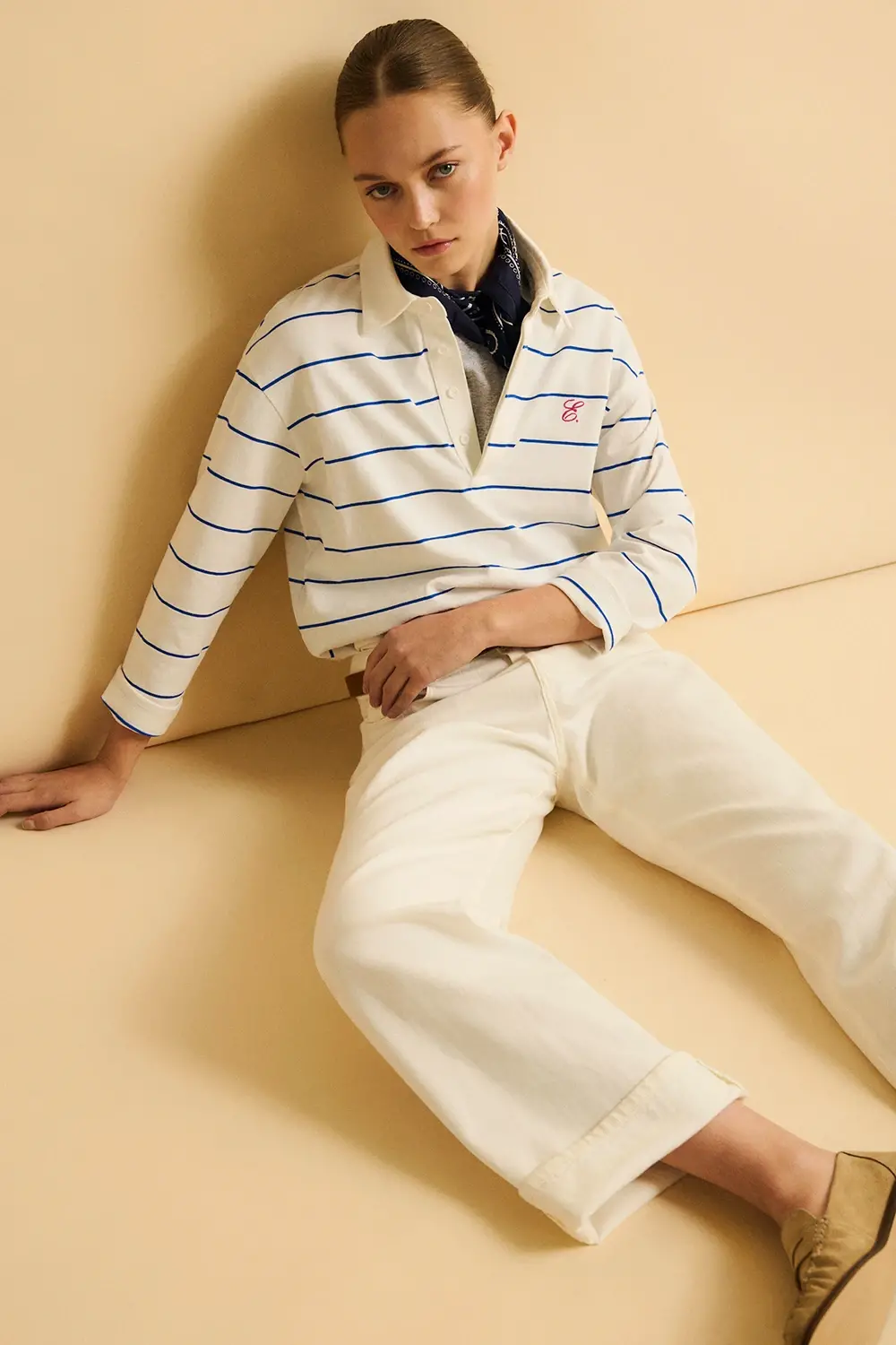 Eseoese POLO RAYAS STANFORD Rebajas online