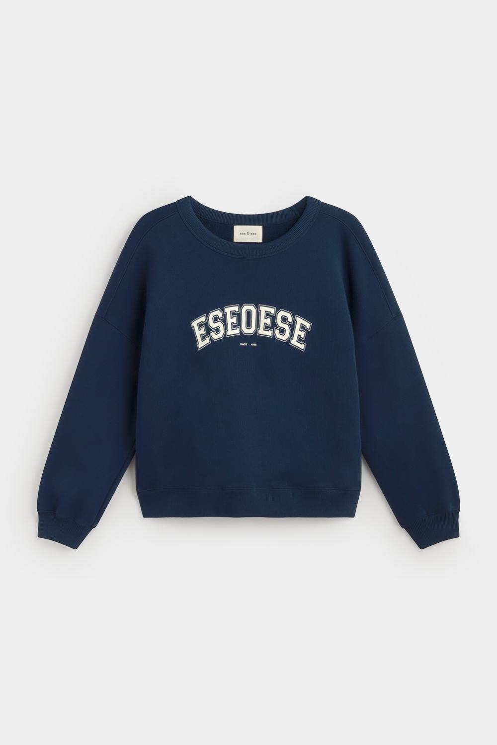 Eseoese SUDADERA ALGODÓN COLLEGE Rebajas top