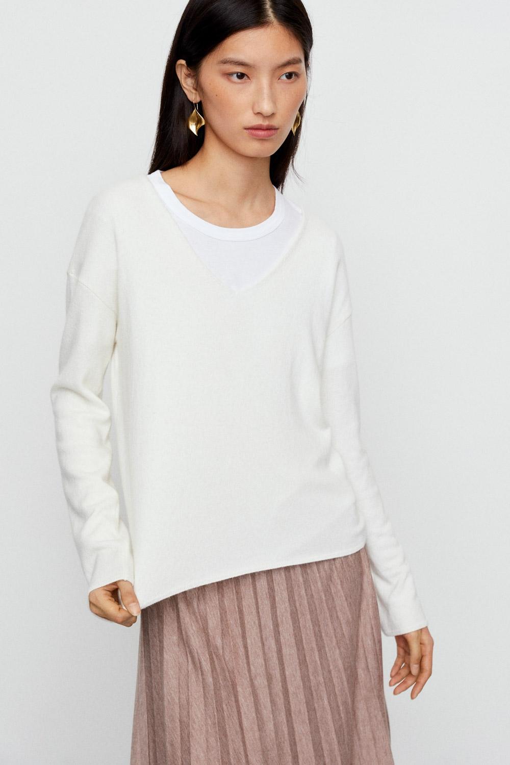 Eseoese FALDA MIDI PLISADA SANDY Mejor oferta