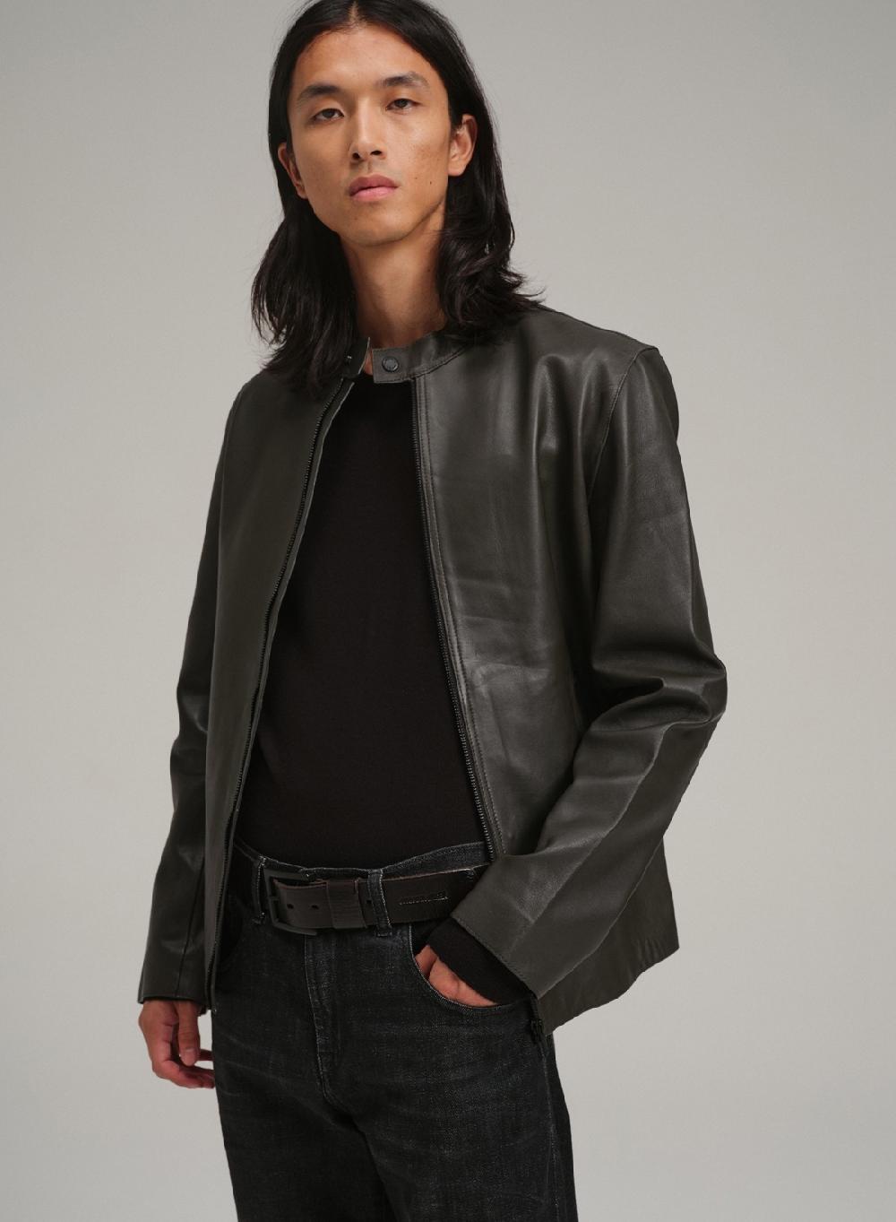 Etiqueta negra Campera moto cuello mao bolsillos al corte Precio ultrabajo